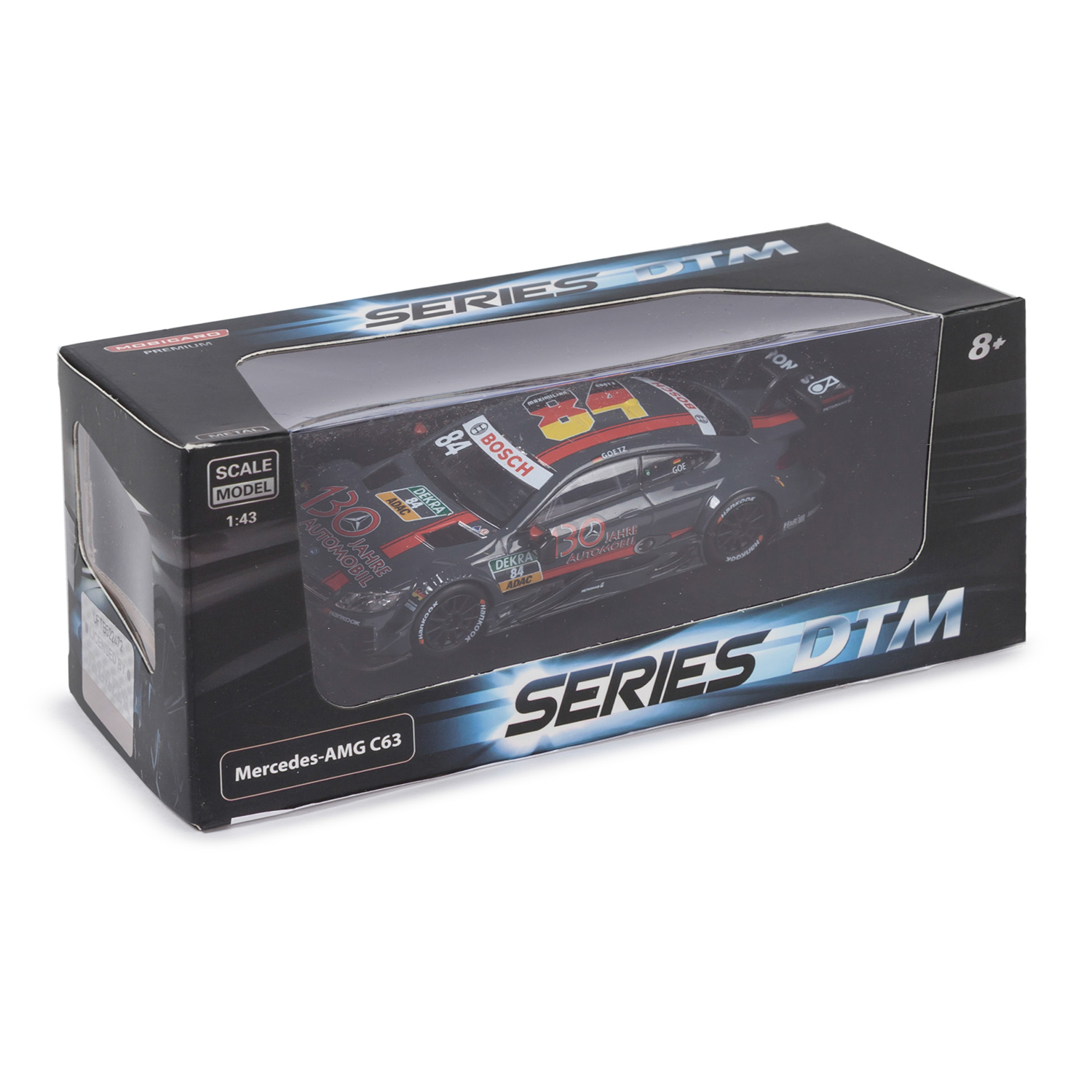 Автомобиль Mobicaro Mercedes AMG C63 DTM 1:43 444999(D) - фото 3