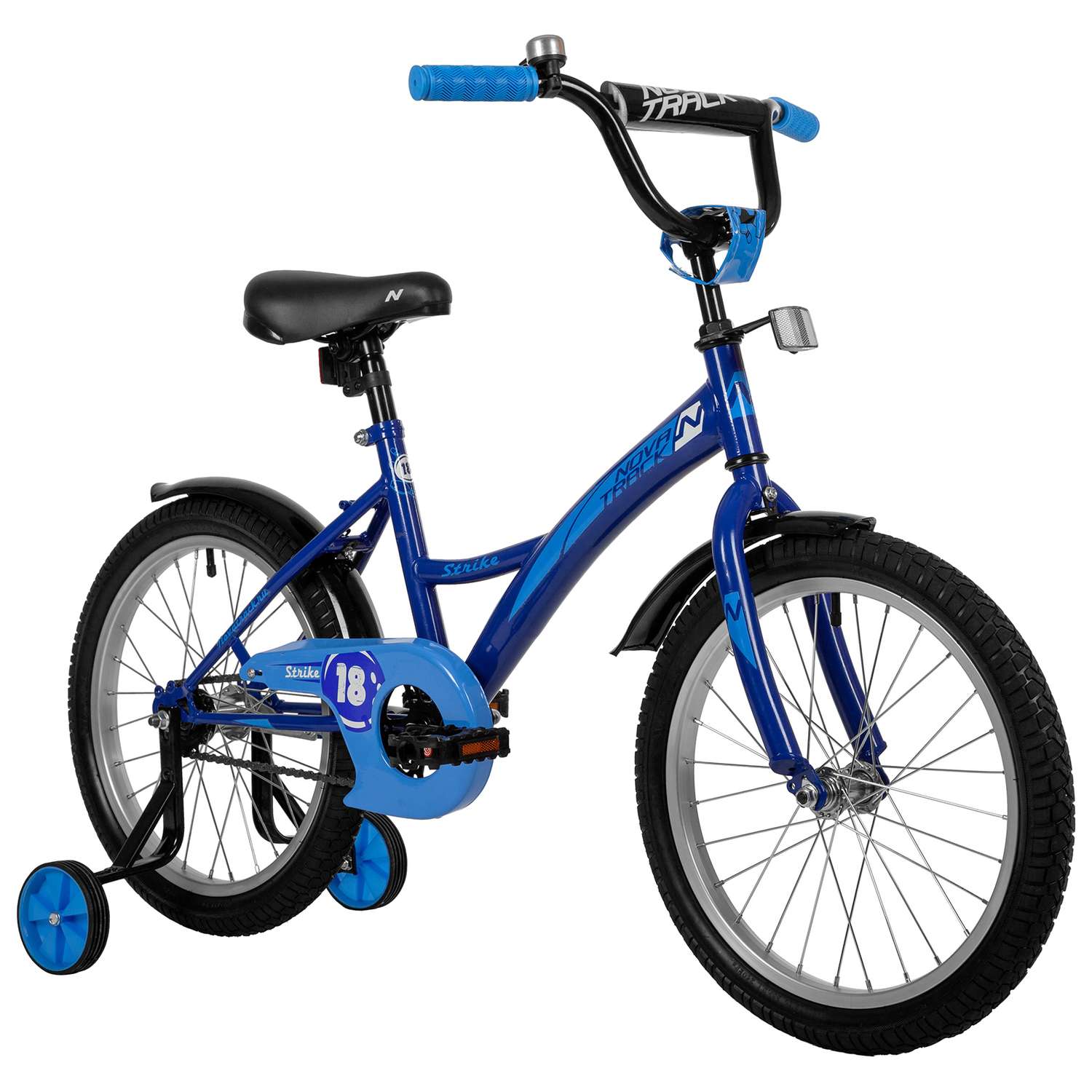 Велосипед NOVATRACK STRIKE цвет синий - фото 1