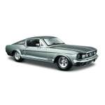 Машина MAISTO 1:24 Ford Mustang Gt 1967 Серый 31260