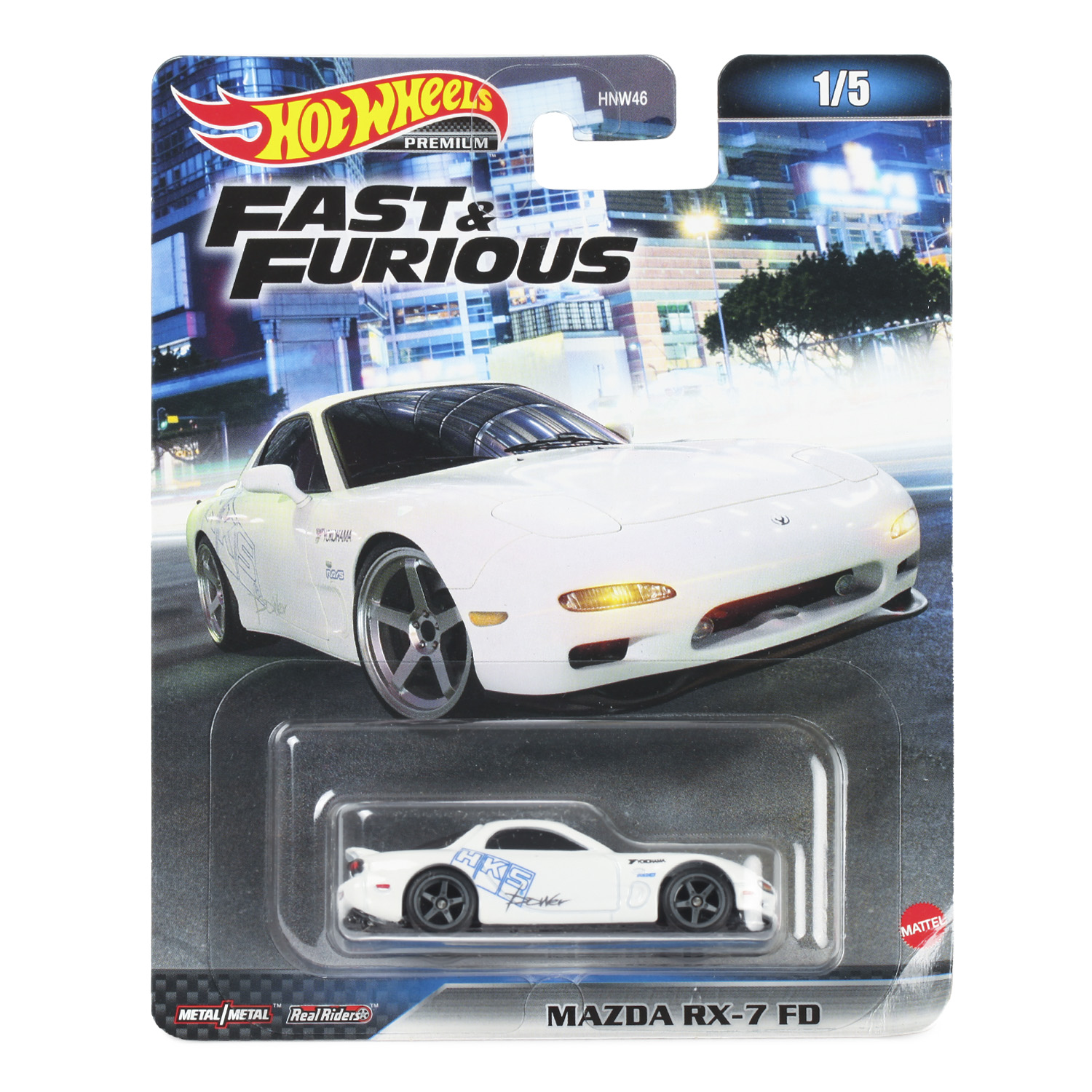 Машинка Hot Wheels 1:64 Fast and Furious HKD22