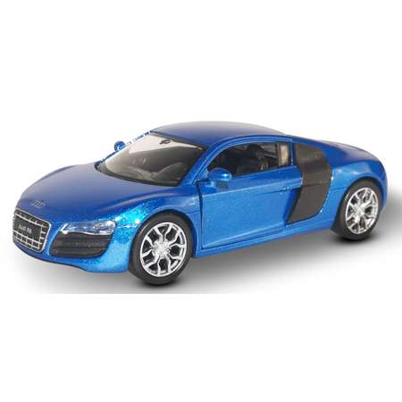 Машинка Welly модель 2009 Audi R8 V10 1:38 синий