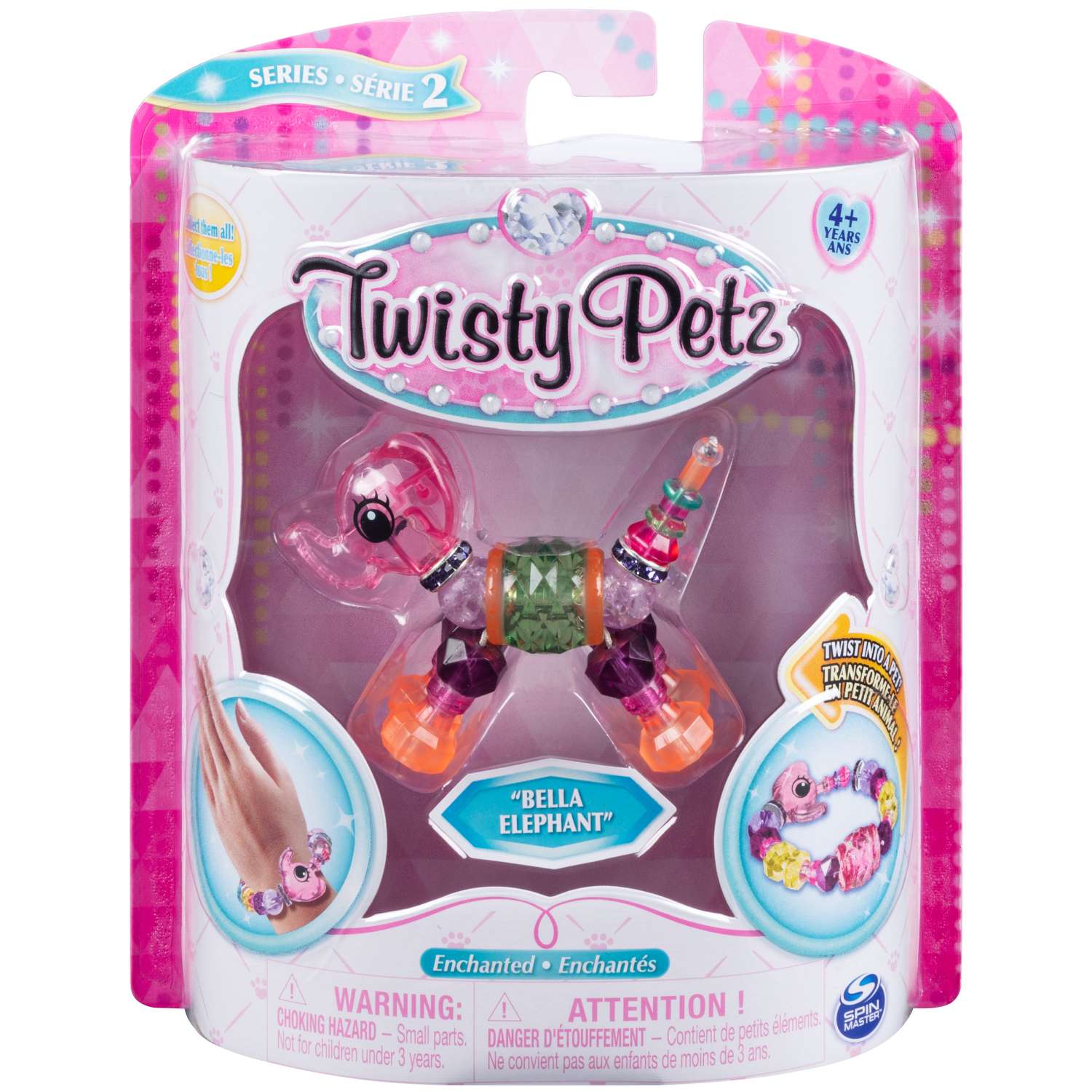 Набор Twisty Petz Фигурка-трансформер для создания браслетов Bella Elephant 6044770/20108102 - фото 1
