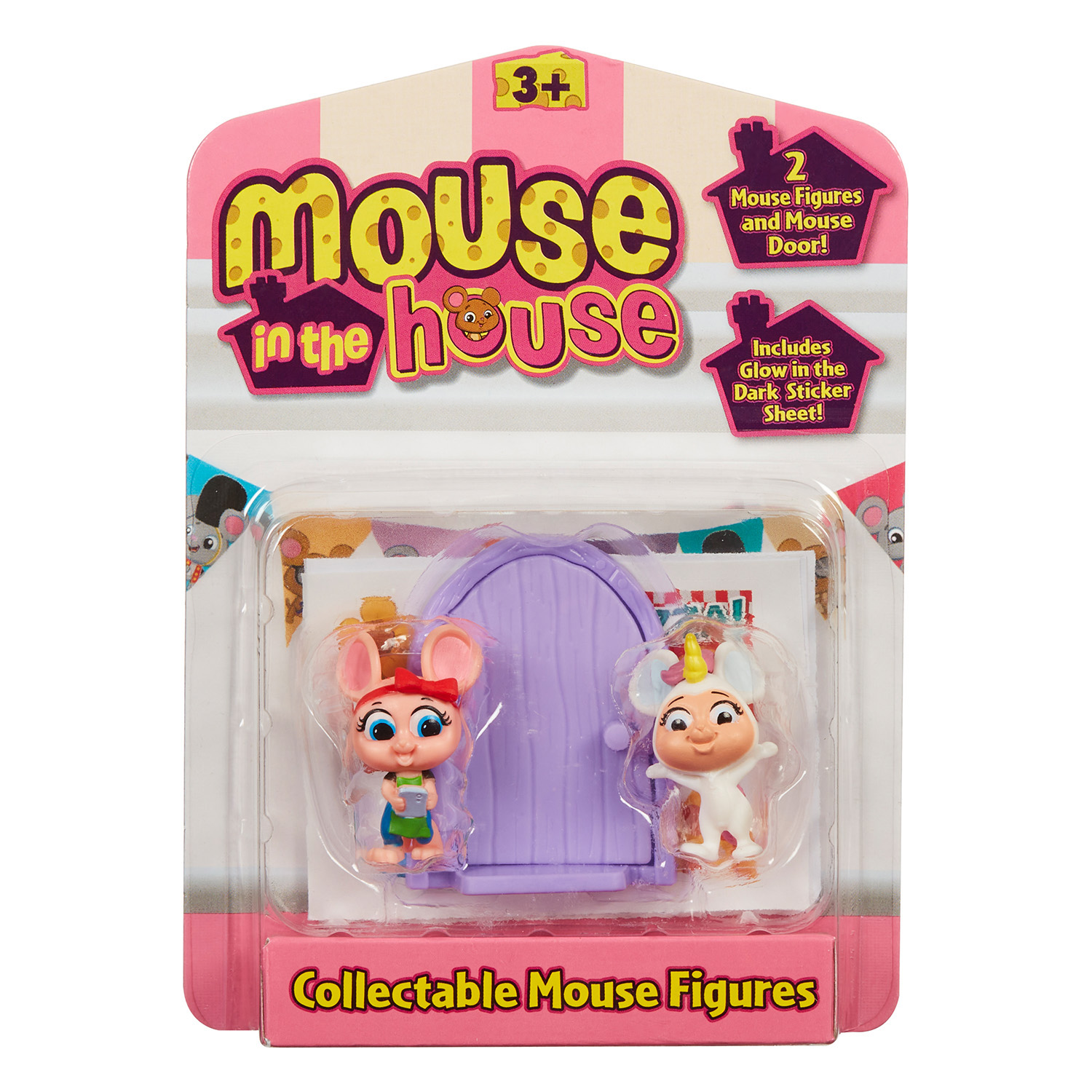 Набор игровой Mouse in the House Фигурки Флэш и Шугар 41720 купить по цене  499 ₽ в интернет-магазине Детский мир