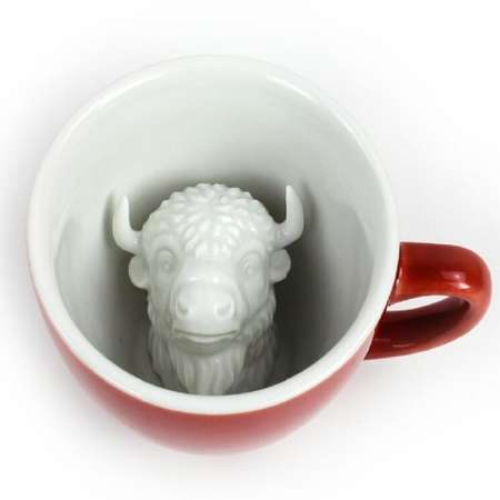 Кружка Creature Cups с бизоном
