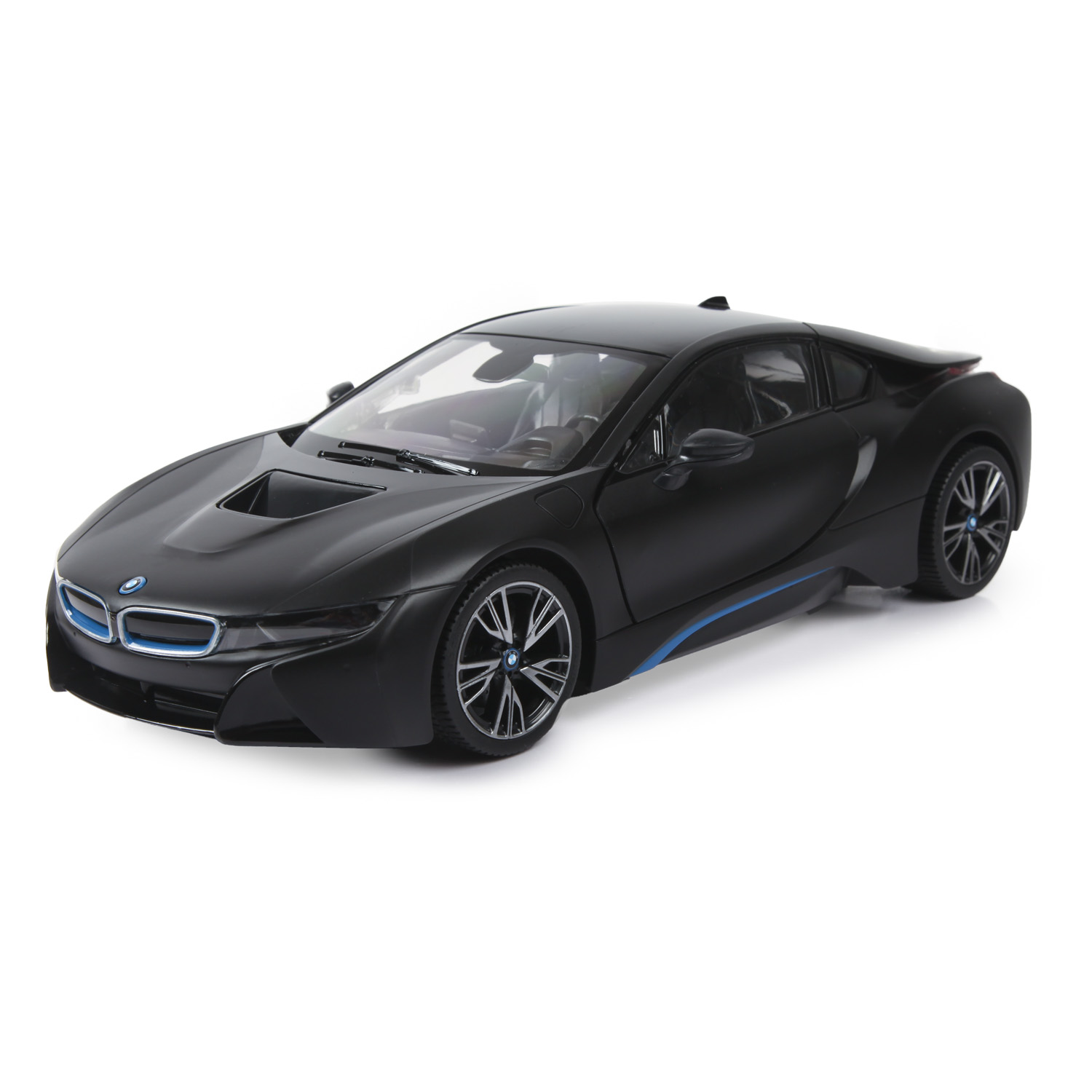 Машина Rastar РУ 1:14 BMW i8 USB Черная 71070 купить по цене 3999 ₽ в  интернет-магазине Детский мир