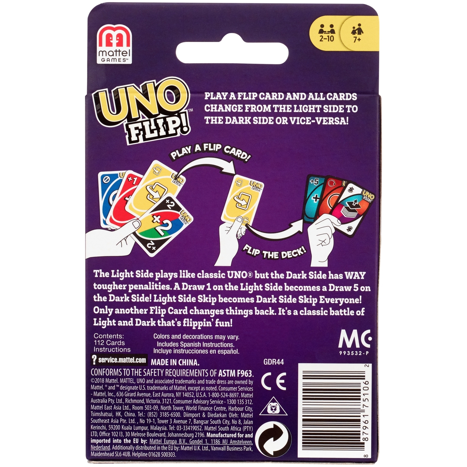 UNO Flip GDR44 199