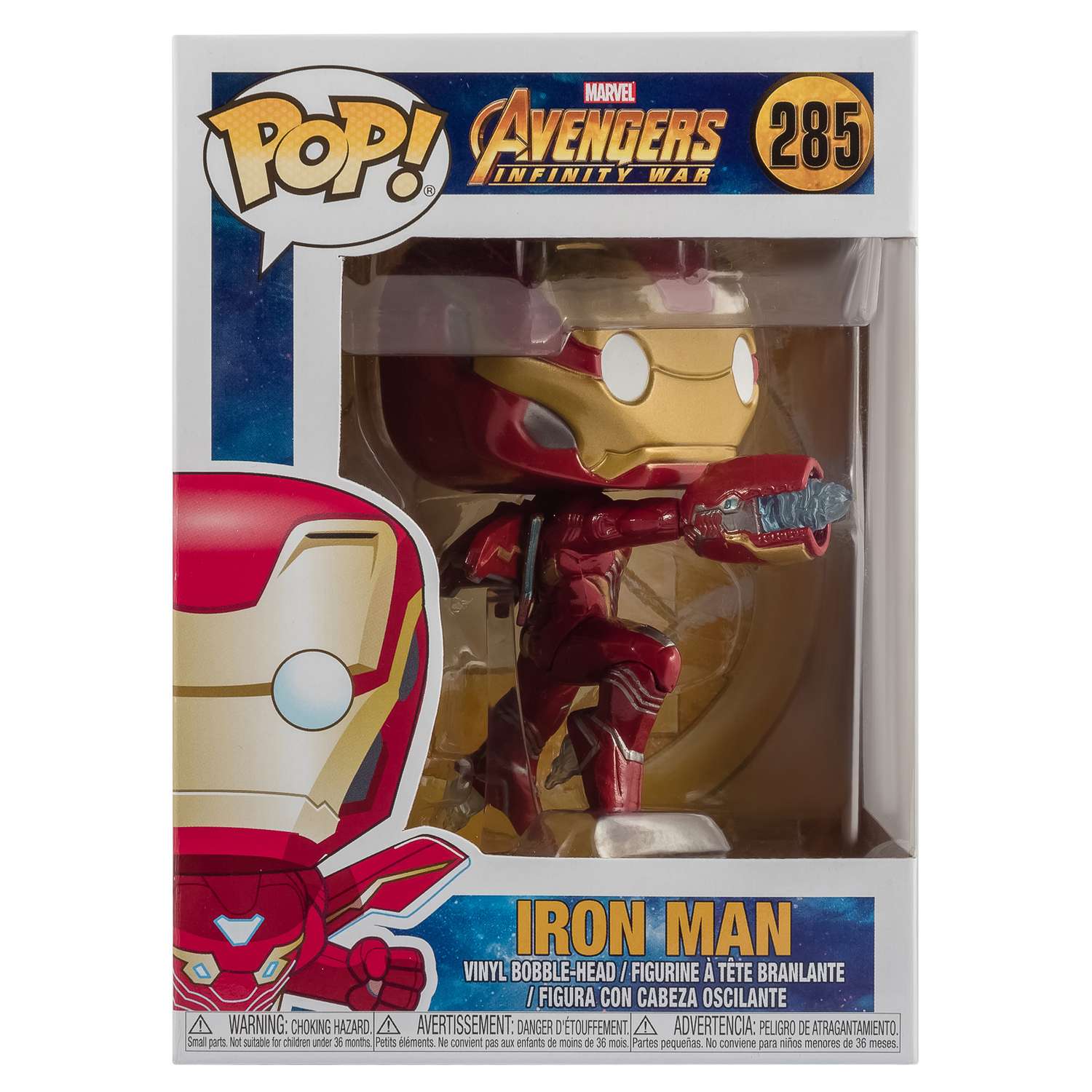 Фигурка Funko Pop bobble Marvel Avengers Infinity war Iron man - фото 2