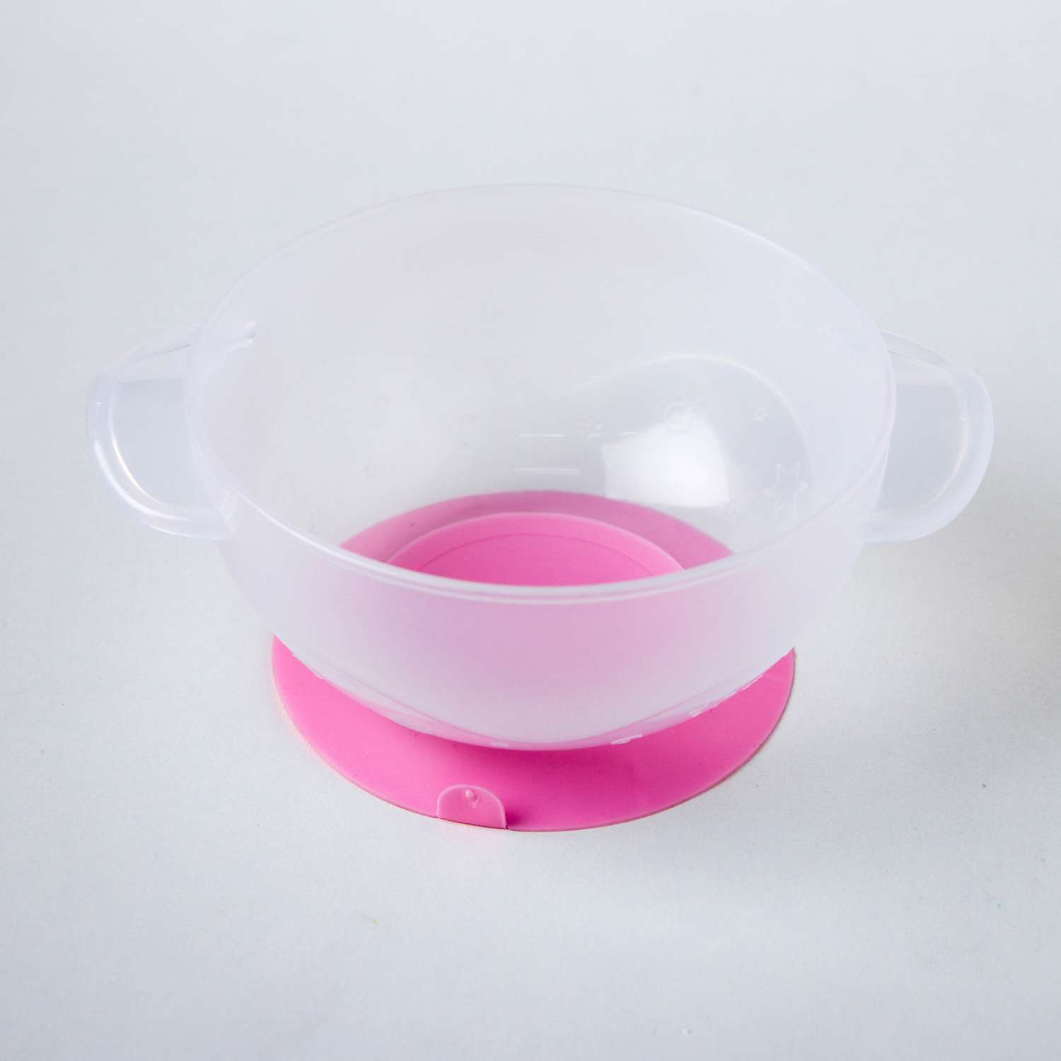 Набор посуды Крошка Я тарелка и ложка розовый - фото 3