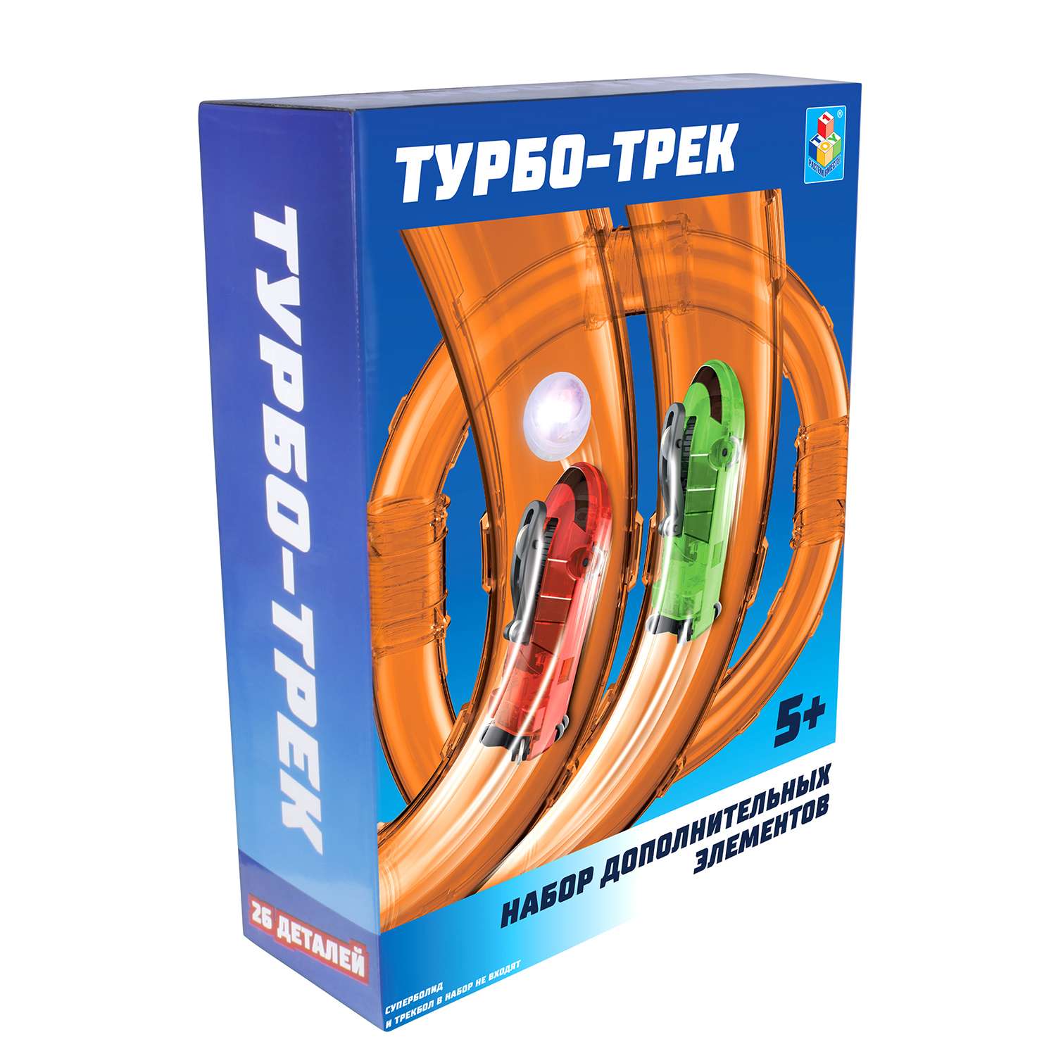 Турбо-трек 1TOY Hot Wheels 26деталей Т14100 Т14100 - фото 3