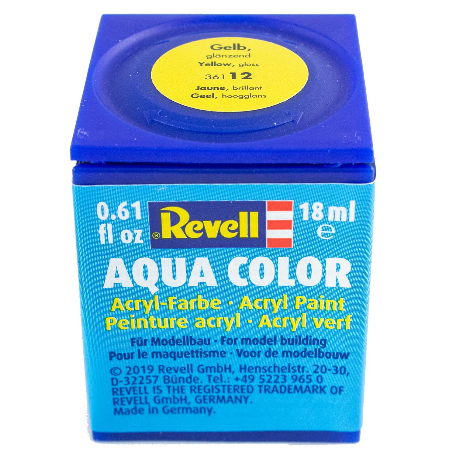 Аква-краска Revell желтая глянцевая 36112 - фото 1