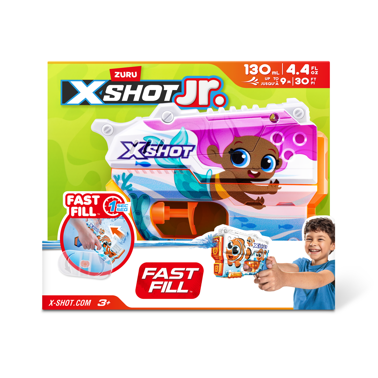 Бластер водный X-Shot Water Fast Fill Дошкольный 118143E - фото 7