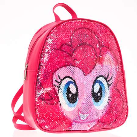 Рюкзак Hasbro детский с двусторонними пайетками «Пинки Пай» My Little Pony
