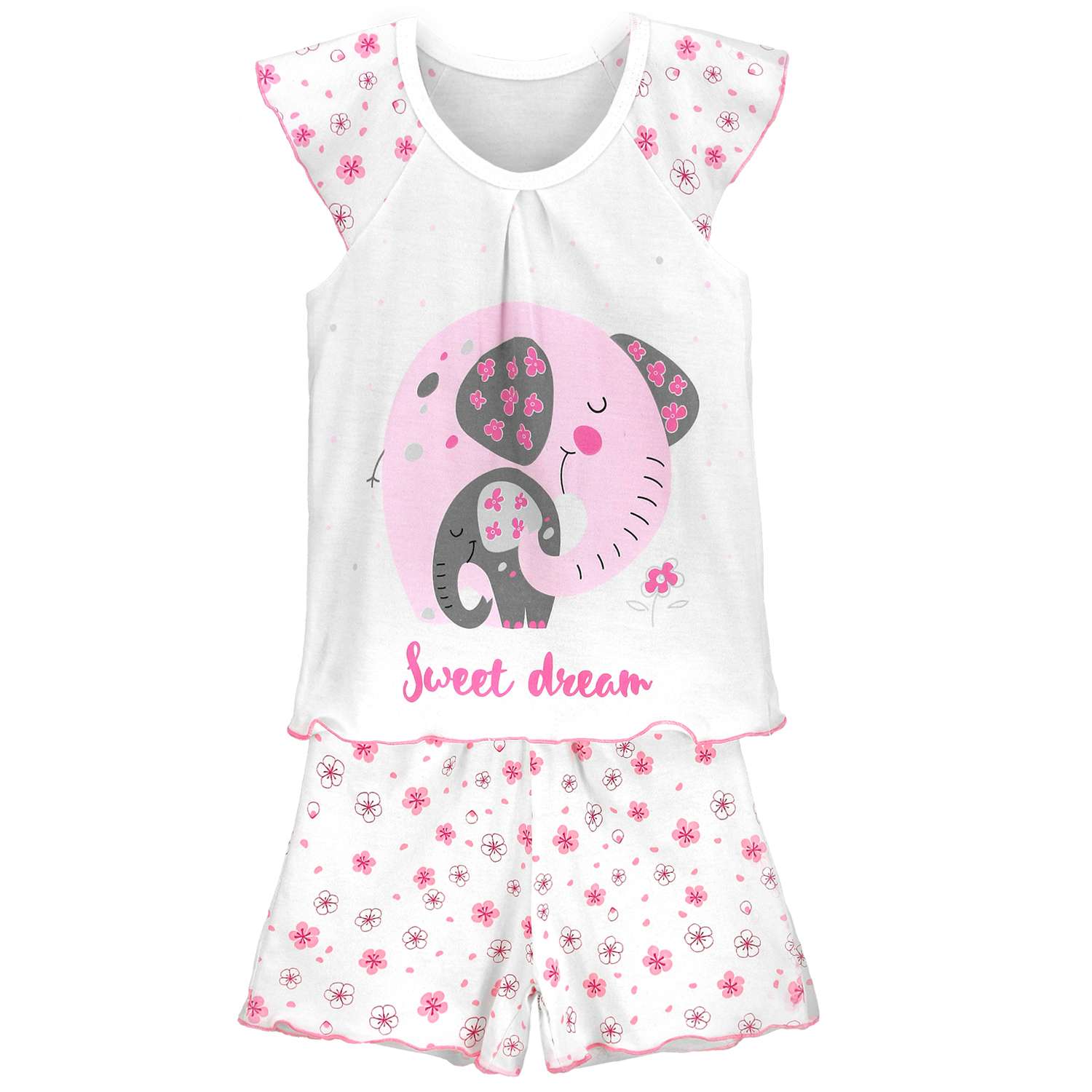 Пижама Babycollection 00-00029563молочный розовый - фото 1