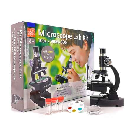 Набор EDU-TOYS Микроскоп MS802 100х300х600