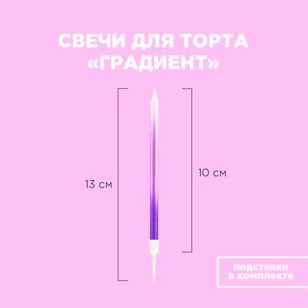 Свечи топперы на торт для пр Paterra 401-989