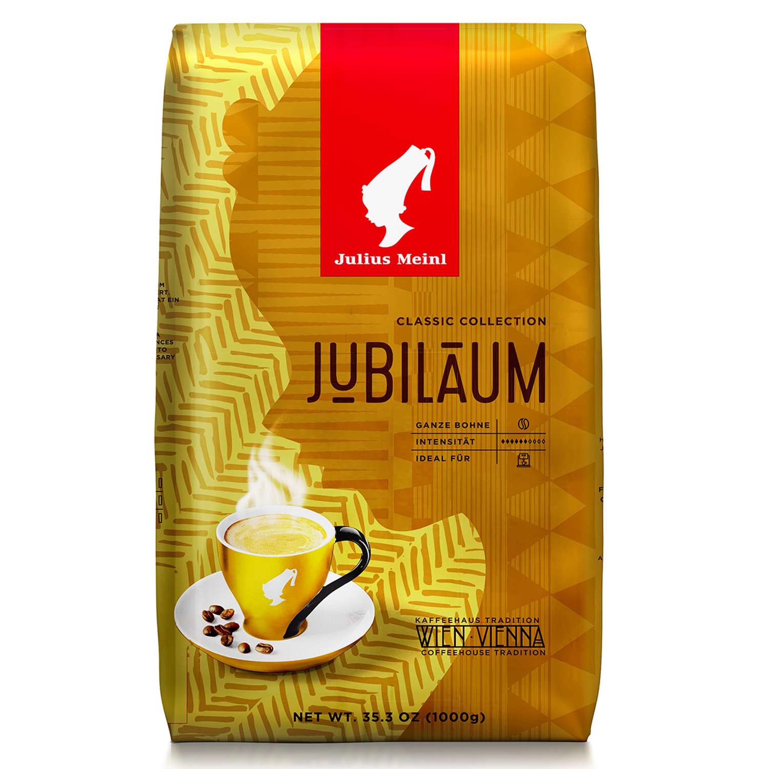 Кофе в зернах Julius Meinl Юбилейный Классическая Коллекция Jubilaum 1 кг - фото 2