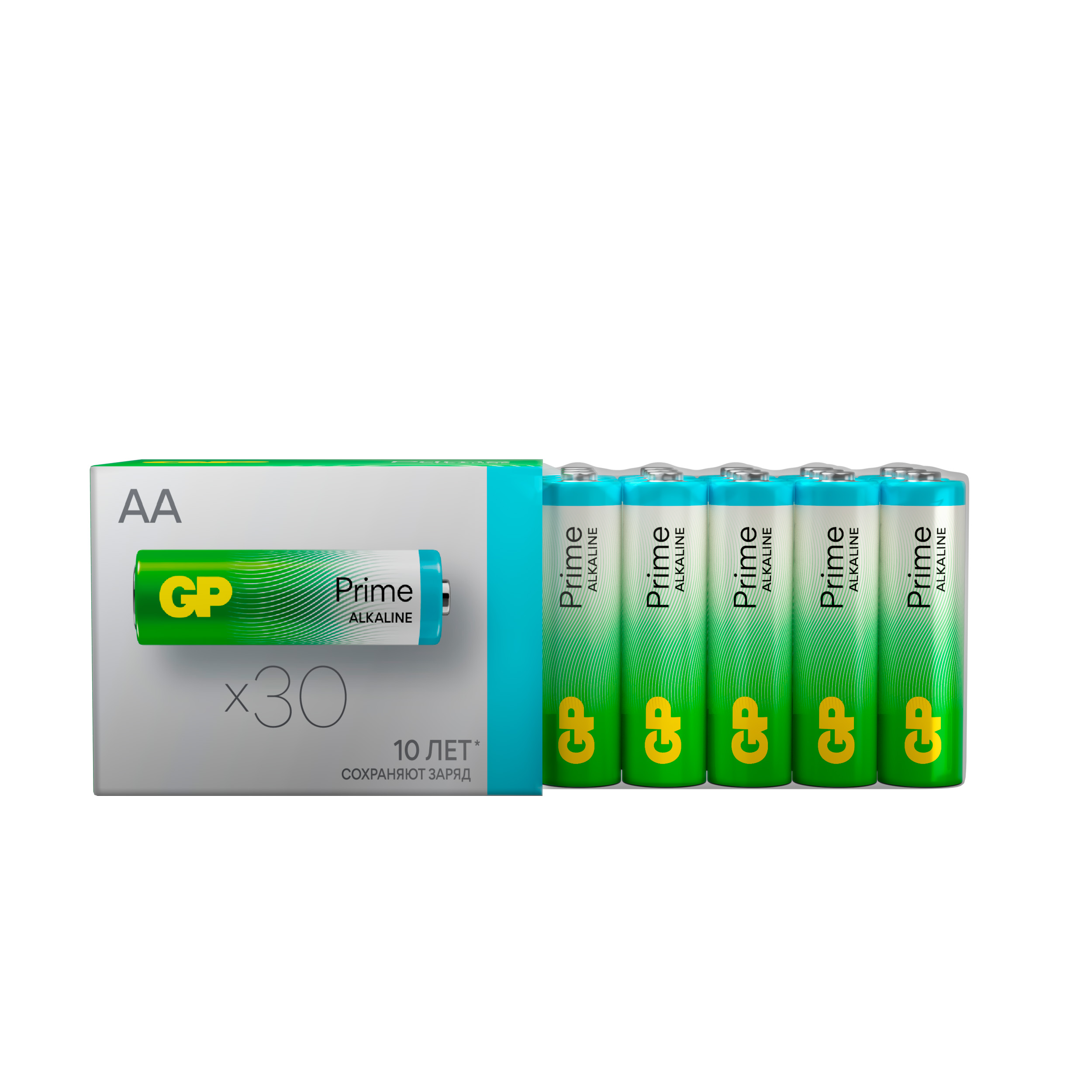 Набор батареек GP Super Alkaline AA LR6 30 шт. 15A-B30 - фото 3