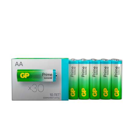 Набор батареек GP Super Alkaline AA LR6 30 шт. 15A-B30