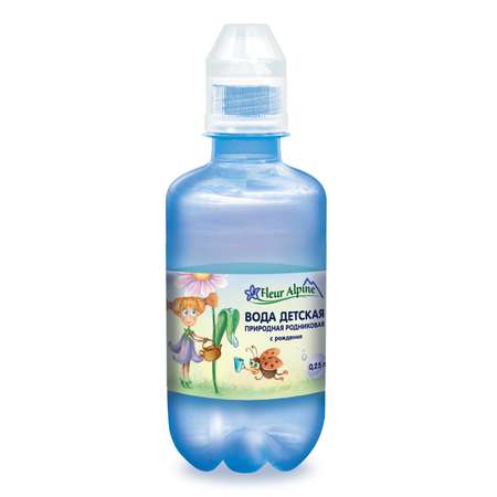 Вода питьевая Fleur Alpine 0.25л с 0месяцев в ассортименте