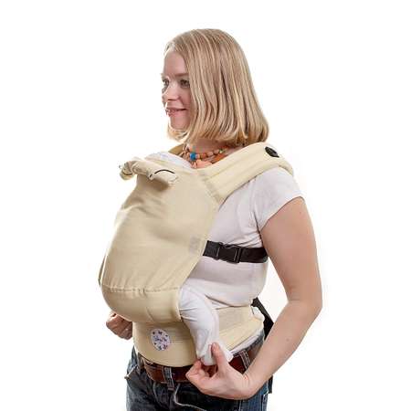 Эрго-рюкзак SlingMe Комфорт с 4 месяцев без намотки от 7 до 20 кг Беж