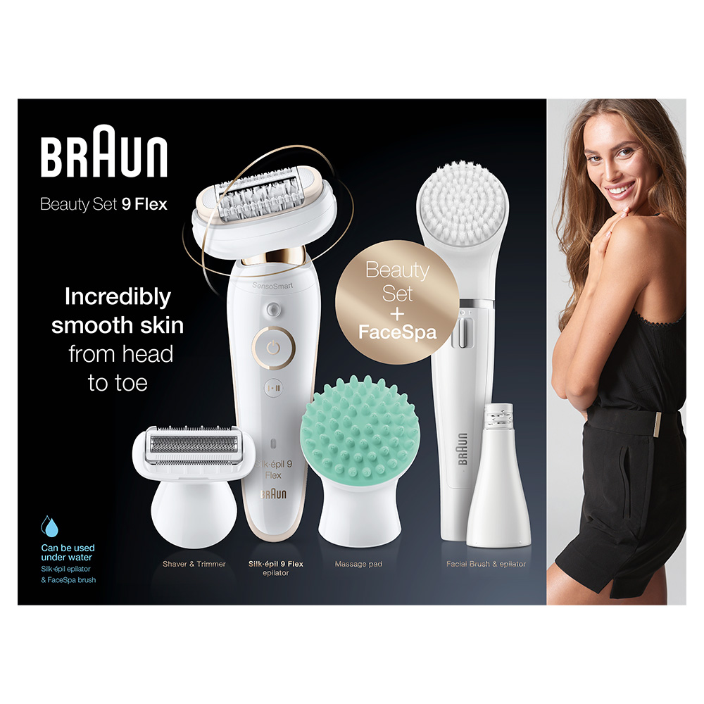 Эпилятор Braun Silk-epil 9 Flex Beauty Set SES 9300 - фото 6