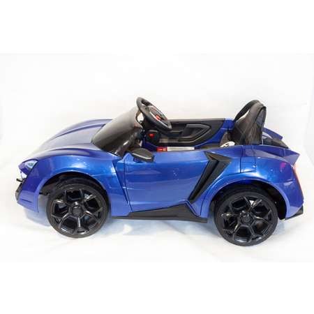 Электромобиль TOYLAND Автомобиль Lykan Hypersport 4х4 QLS 5188 синий