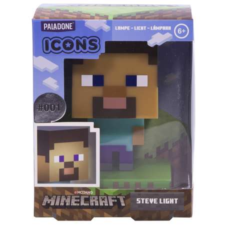 Светильник настольный PALADONE Minecraft Steve Icon Light