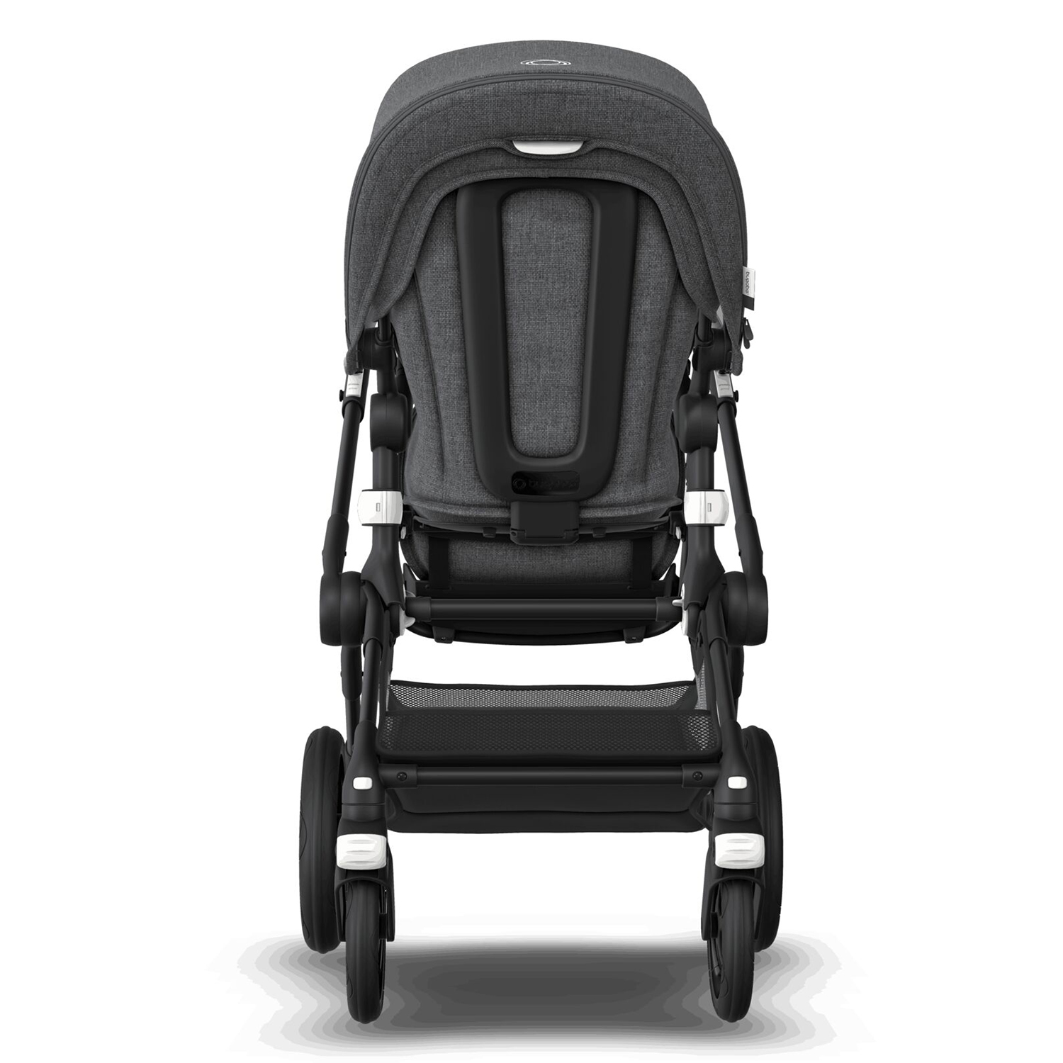 Коляска 2в1 Bugaboo Fox2 Complete Black Grey Melange-Grey Melange - фото 5