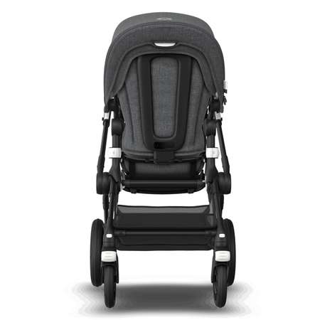 Коляска 2в1 Bugaboo Fox2 Complete Black Grey Melange-Grey Melange