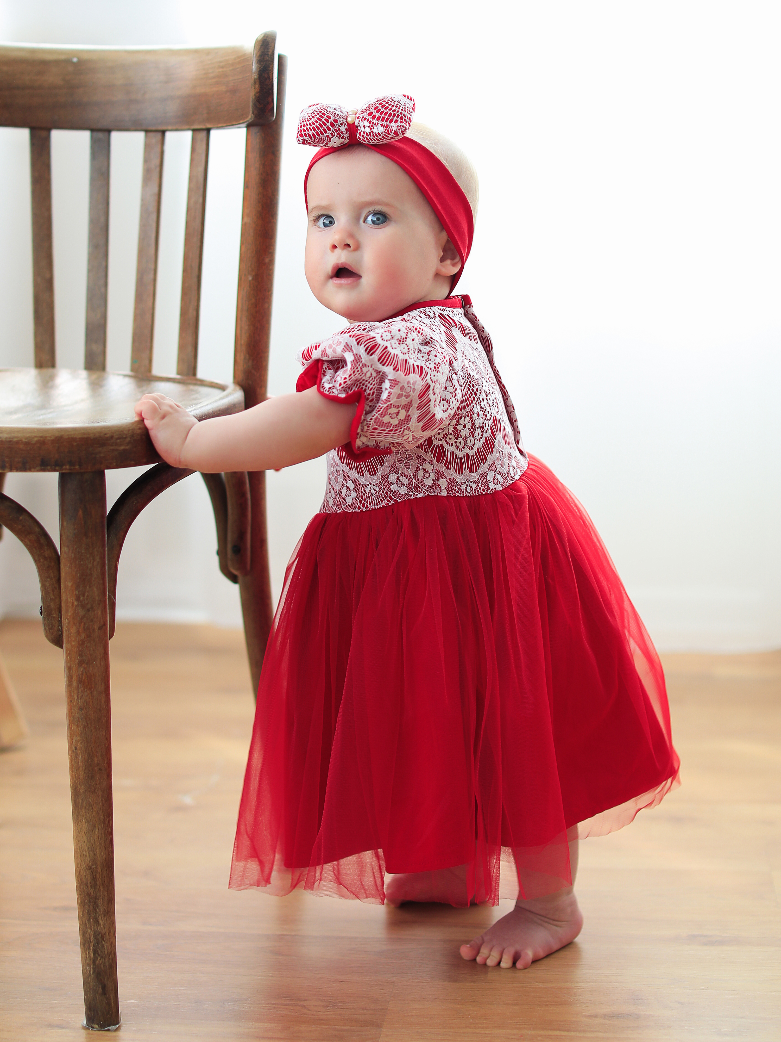 Платье Trendyco kids ТК503/красный - фото 4