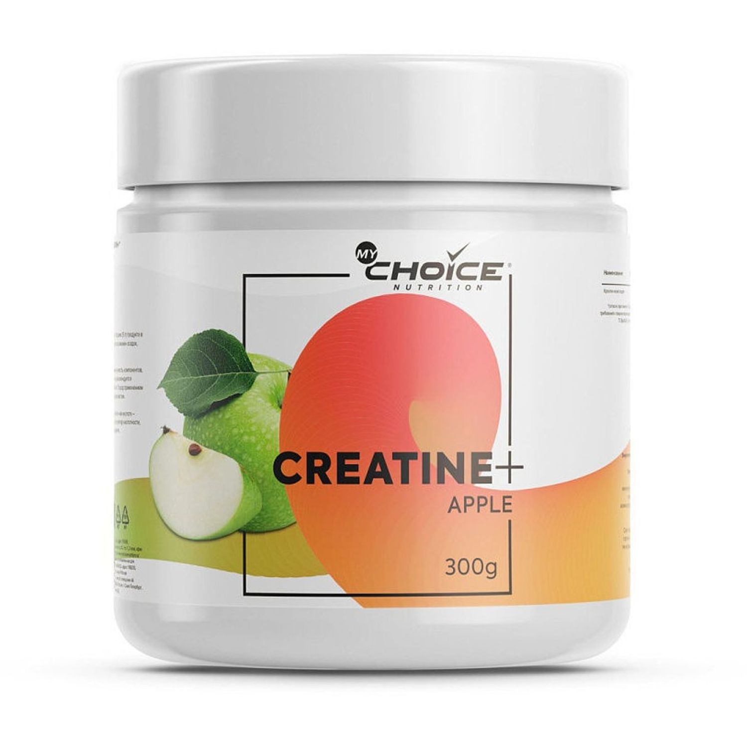 Напиток растворимый MyChoice Nutrition Creatine+ яблоко 300г - фото 1