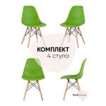 Комплект стульев Stool Group DSW Style зеленый