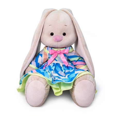 Мягкая игрушка BUDI BASA Зайка Ми Большой в платье с оборками 34 см SidL-385
