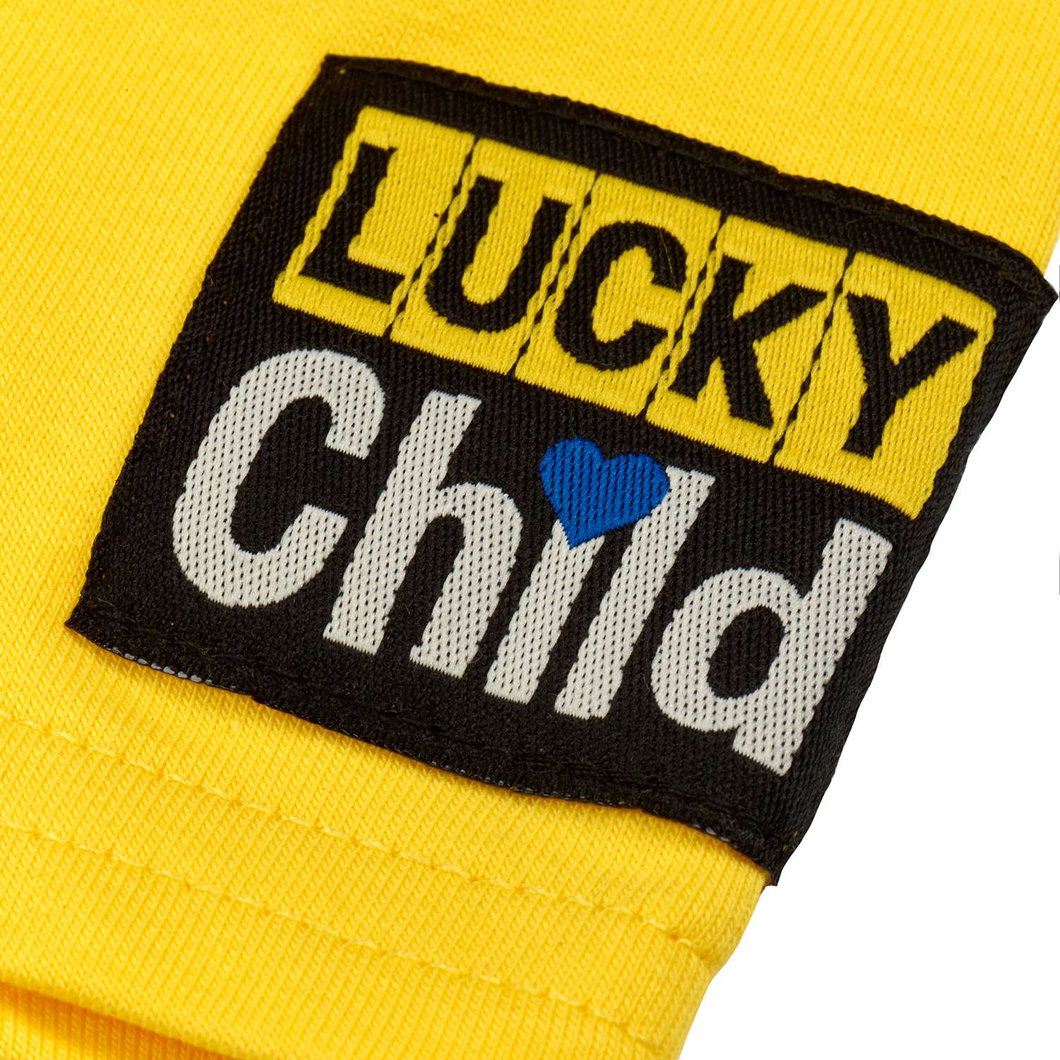 Футболка Lucky Child 99-26к/2-12/желтый - фото 7