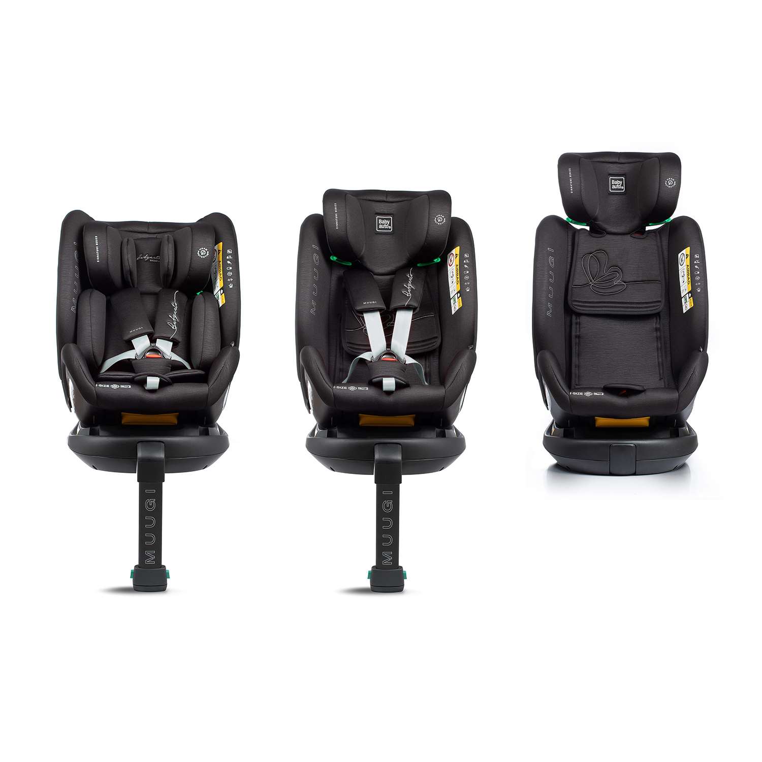 Автокресло Babyauto Muugi i-Size Black Line - фото 13