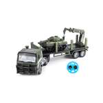 Радиоуправляемый грузовик CS Toys трейлер и танк City Truck 1:18