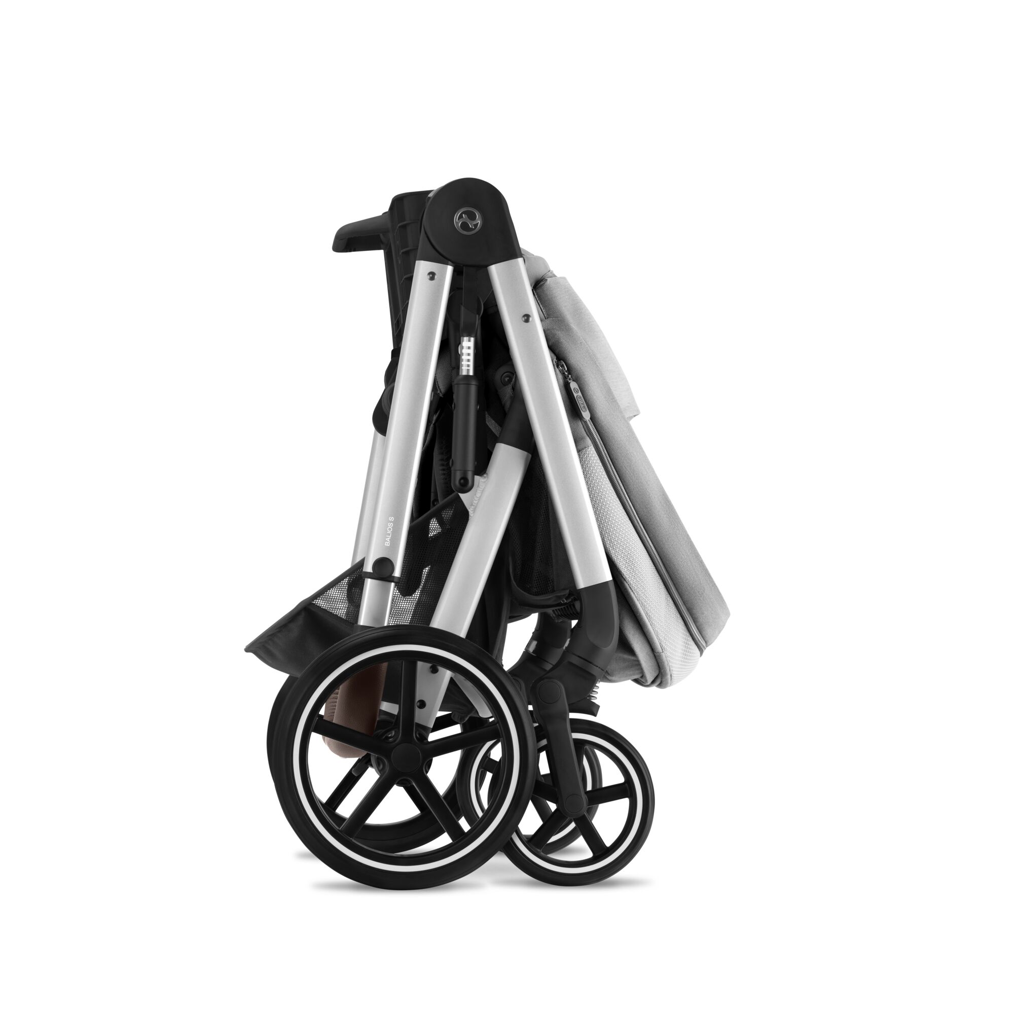 Коляска Cybex Balios S Lux BLK 3в1 Lava Grey с дождевиком - фото 10