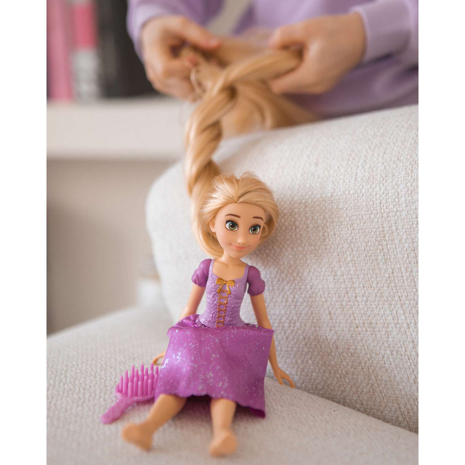 Кукла Disney Princess Hasbro Рапунцель Локоны F10575L0 F10575L0 - фото 15