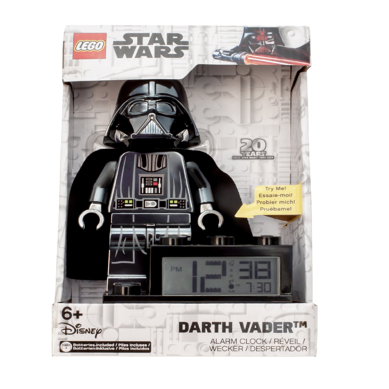 Будильник LEGO Darth Vader - фото 3