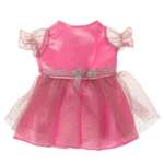Одежда для кукол Карапуз Платье розово-белое 40-42 см