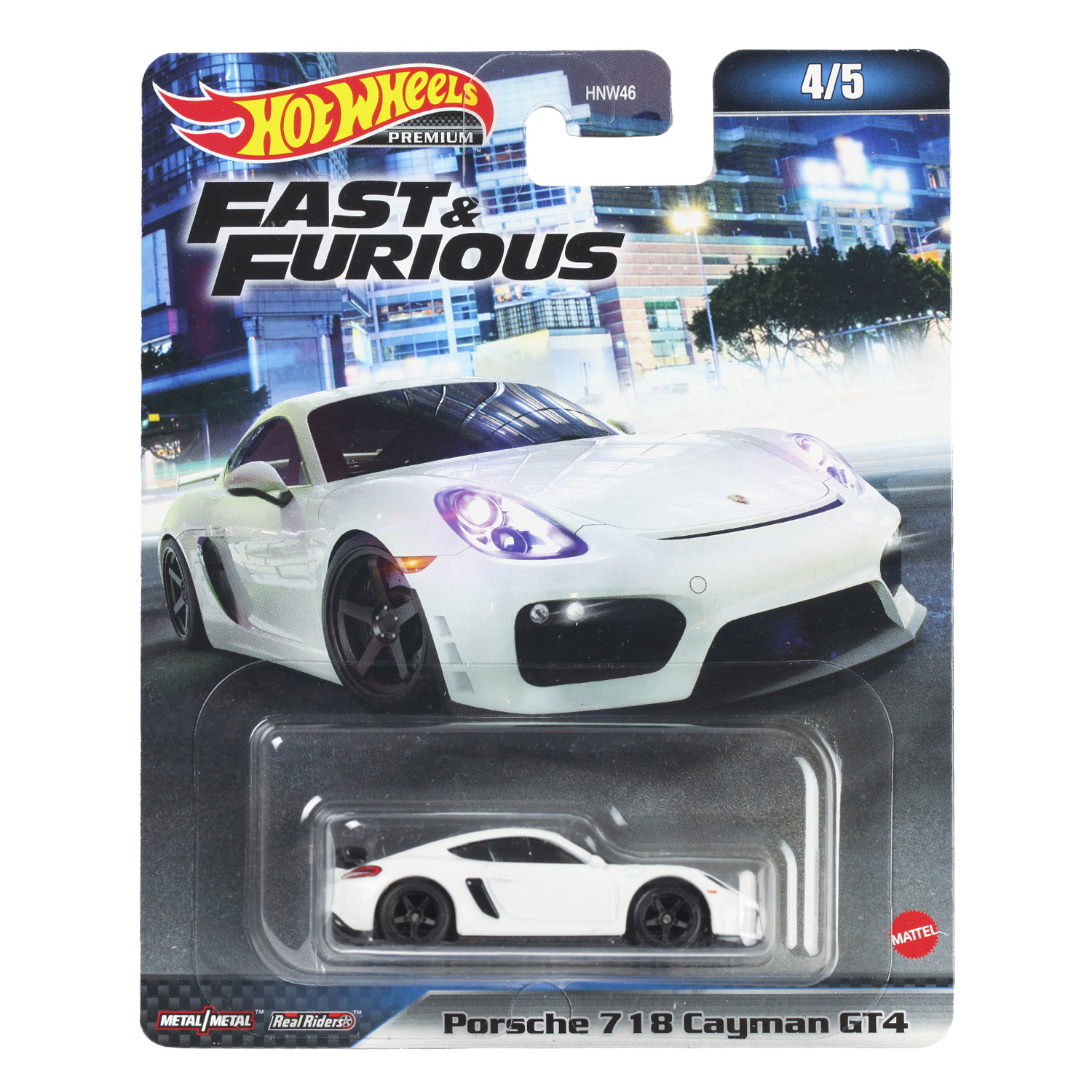 Автомобиль Hot Wheels Porsche 1:64 без механизмов HNW46 - фото 7