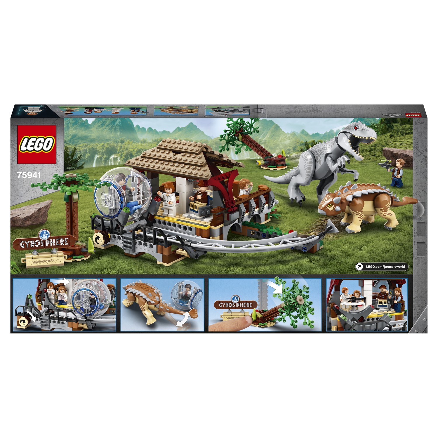 Конструктор LEGO Jurassic World блочный - фото 3