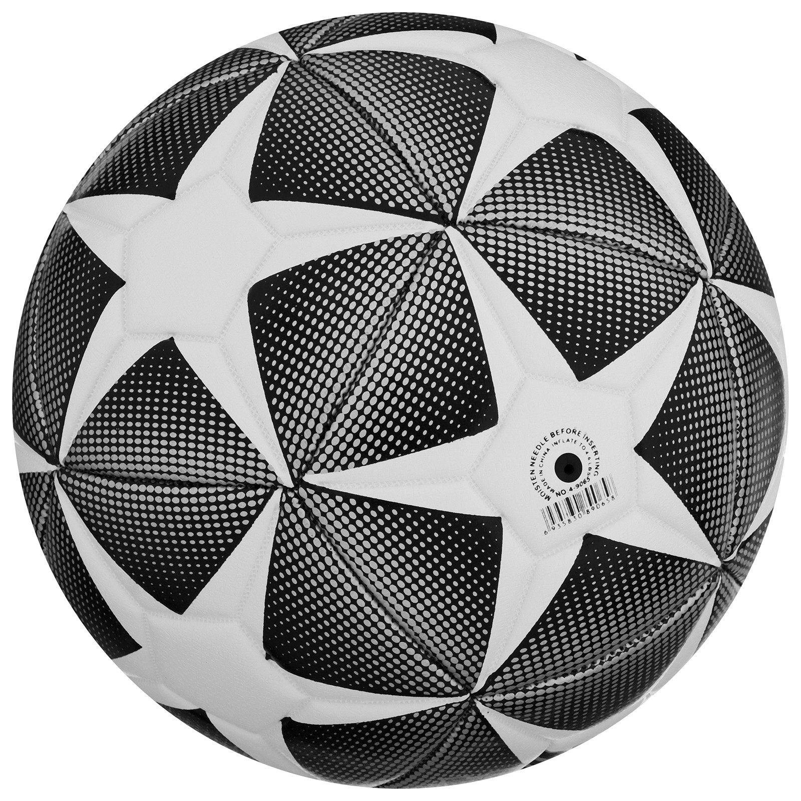 Мяч MINSA футбольный PU. машинная сшивка. 32 панели. размер 4. 380 г - фото 3