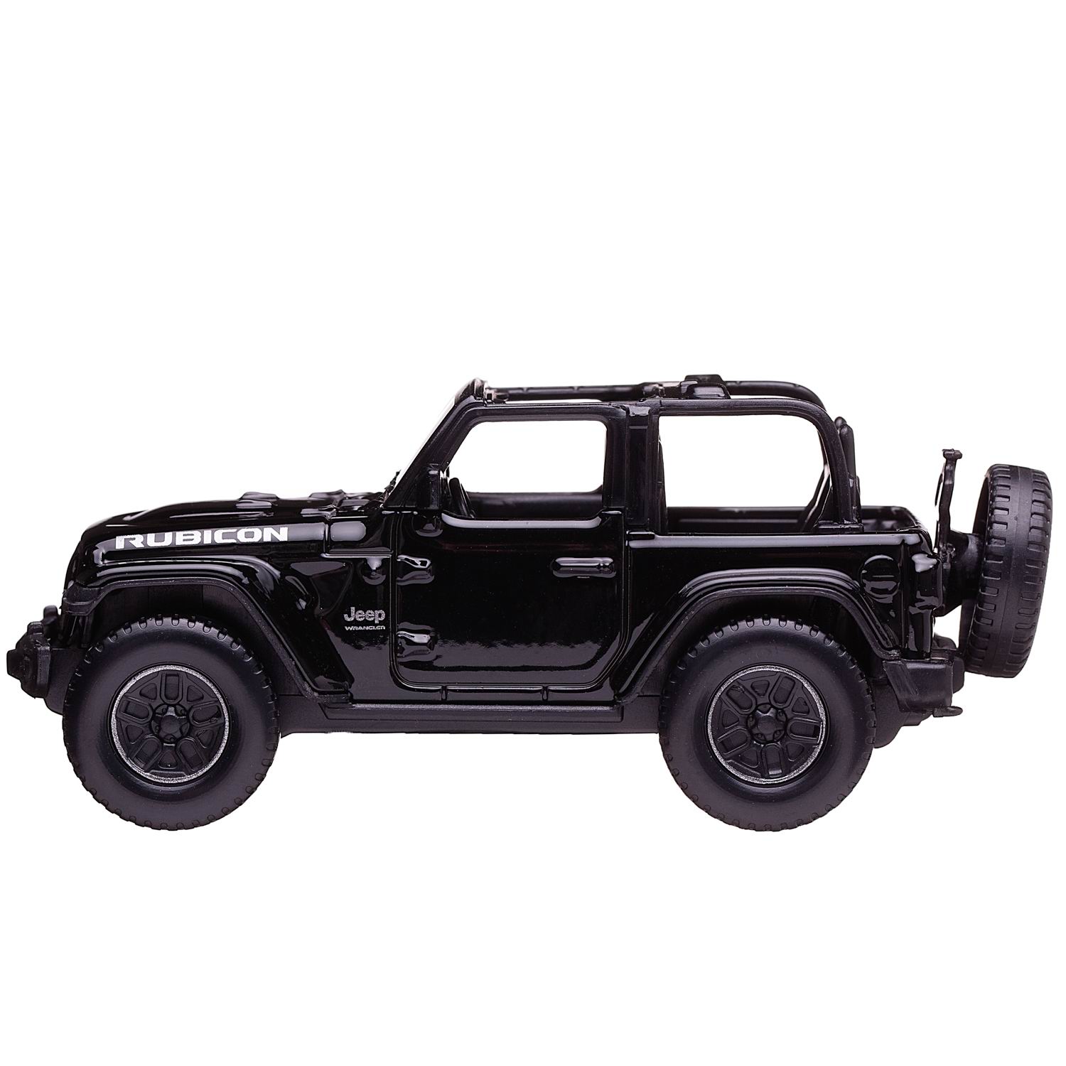 Автомобиль Rastar Jeep 1:43 без механизмов черный 59000B - фото 4