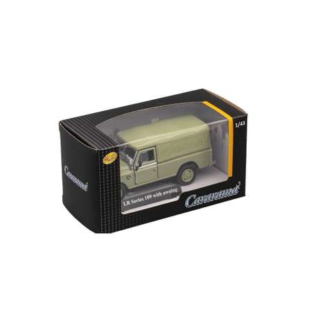 Мини-модель 1:43 CARARAMA Land Rover Series 109 with awning с тентом металлическая хаки