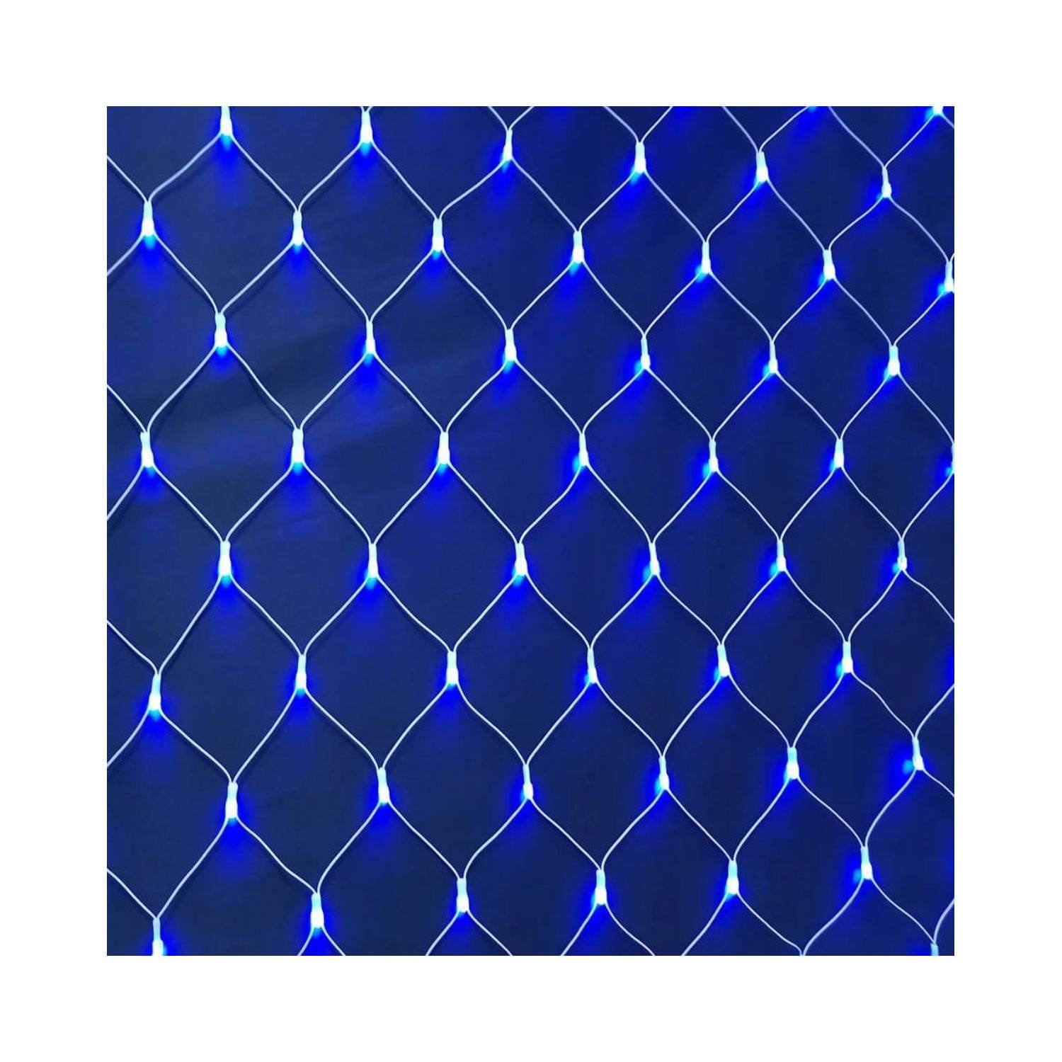 Электрогирлянда Uniglodis Сетка синяя 2.5х2.5 м - фото 2