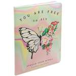 Дневник школьный Prof-Press Butterfly 48 листов кожзам 1-11 класс