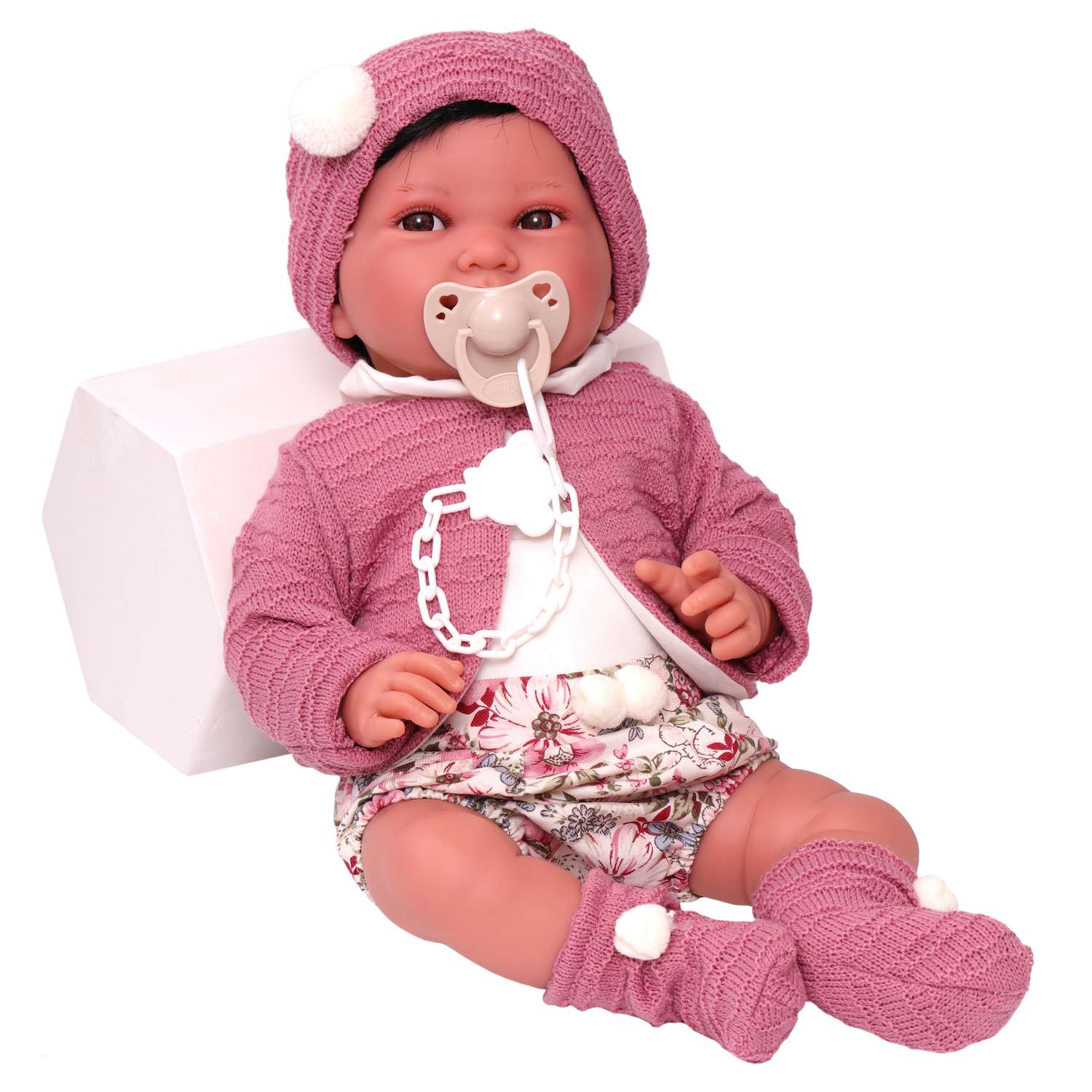 Кукла-малышка Antonio Juan Сэнди 40 см мягнобаивная 3369 - фото 1