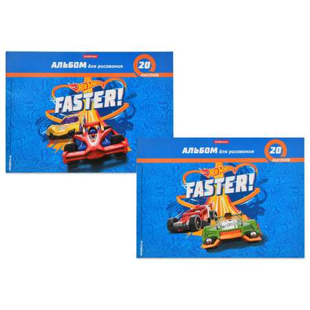 Альбом Barbie Hot Wheels Faster А4 40л в ассортименте 45150