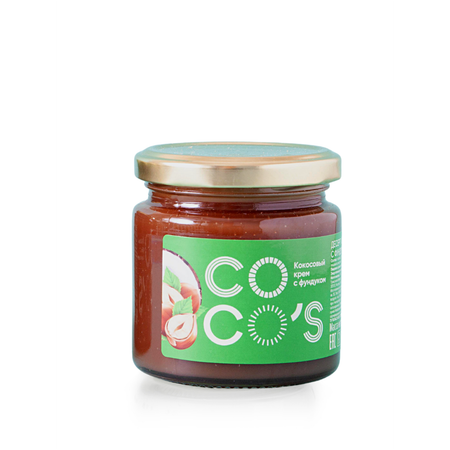 Кокосовая паста без глютена Cocos cream с фундуком